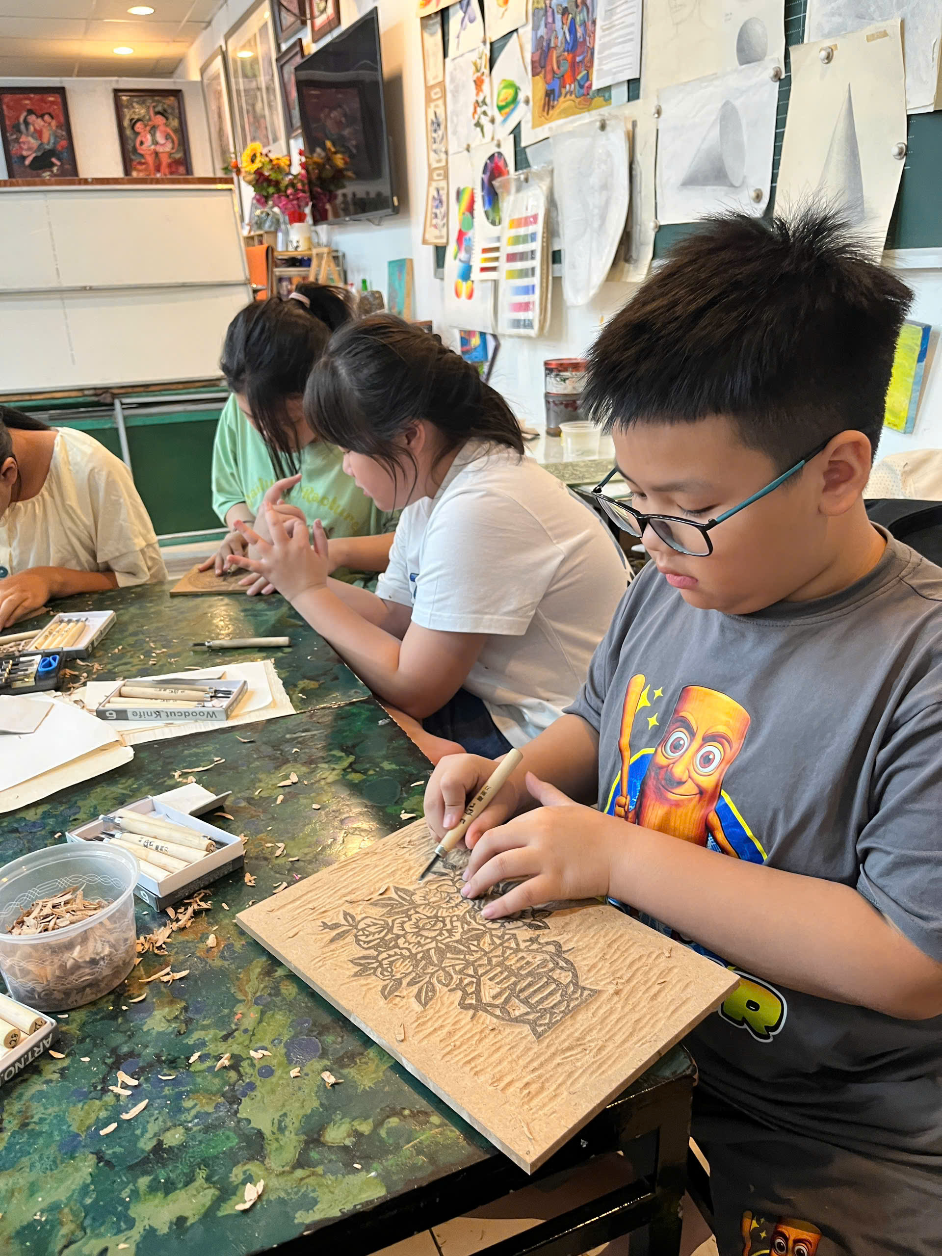 Workshop Khắc gỗ tranh Tết 2026